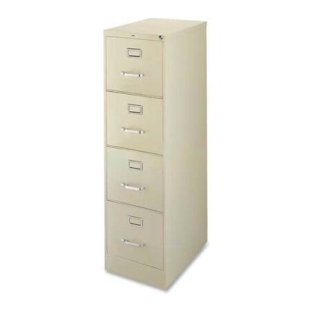 Sp Richards Lorell® 4-Drawer Commercial-Grade Vertical File Cabinet, 15"W x 22"D x 52"H, Putty LLR42293